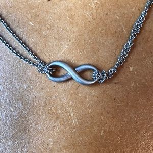 Authentic Tiffany and Co. Infinity necklace